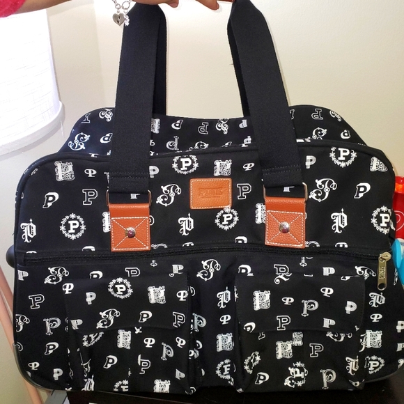 PINK Victoria's Secret Handbags - VS Pink Rolling Travel Bag